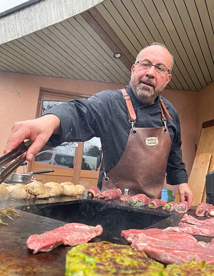 Michele Natoli grillt
